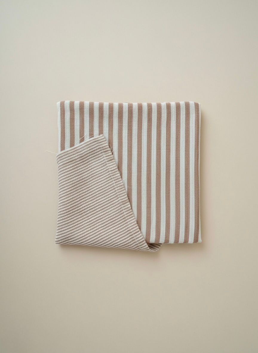 Hydrofiele doek - Beige gestreept