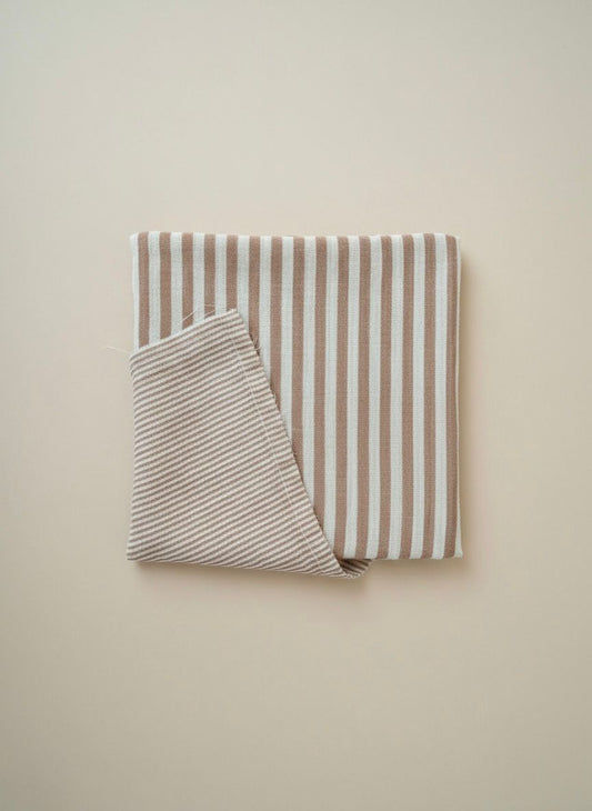 Hydrofiele doek - Beige gestreept