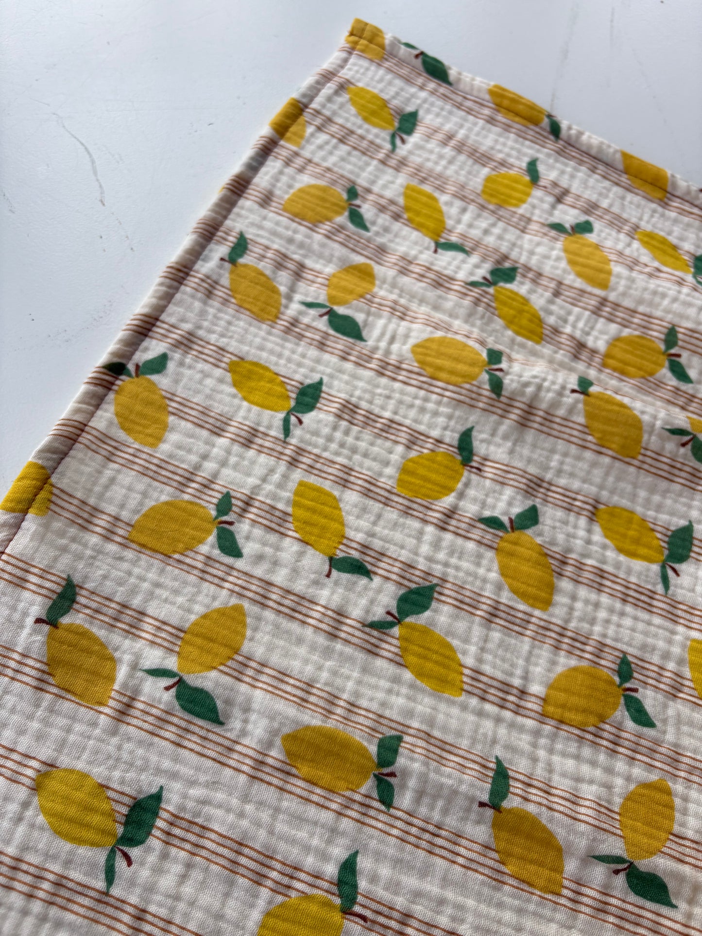 Speendoekje hydrofiel citroenen 🍋