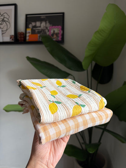 Hydrofiele doek - Citroenen 🍋