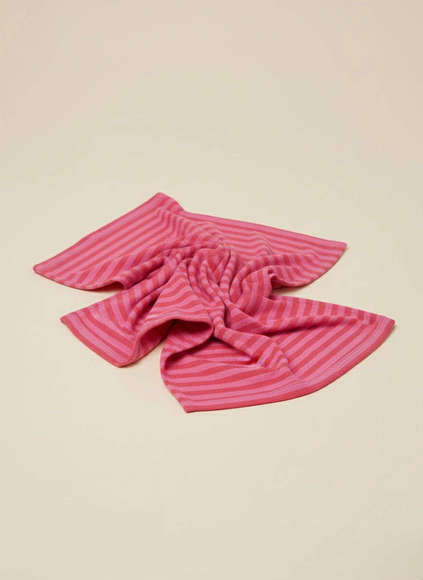 Swaddle XL - Rood, roze gestreept