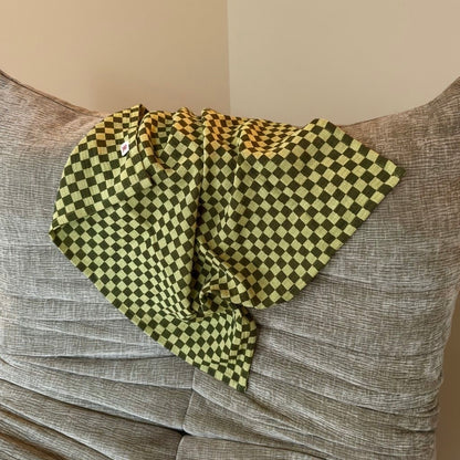 Swaddle XL Groen geblokt